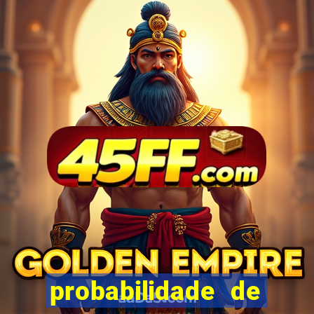 probabilidade de gol em um jogo
